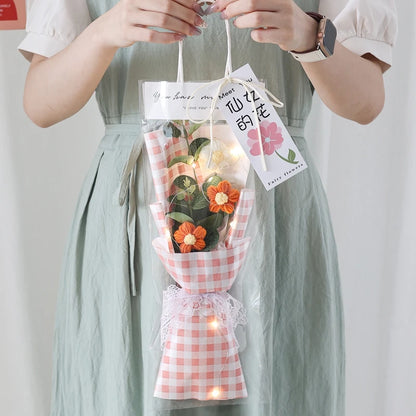 Szydełkowe Kwiaty – Bukiet na Absolutorium, Wieczne Kwiaty, Ślub