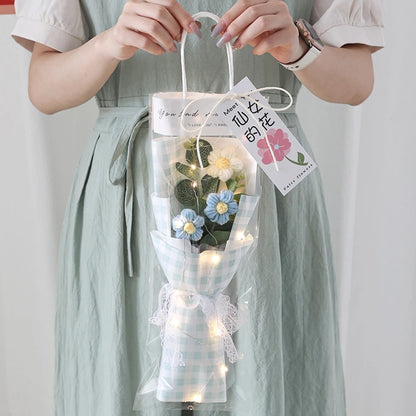 Szydełkowe Kwiaty – Bukiet na Absolutorium, Wieczne Kwiaty, Ślub